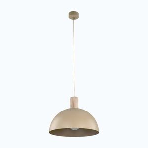 TK Lighting Béžový závěsný lustr Oslo pro žárovku E27 TK11010 obraz