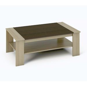 CEBA konferenční stolek, dub sonoma/wenge obraz