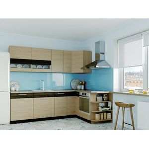 Rohová kuchyně RUTHIN 250x170, rijeka světlá obraz