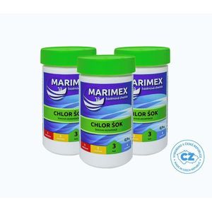 Marimex Chlor Šok 0, 9 kg - sada 3 ks obraz