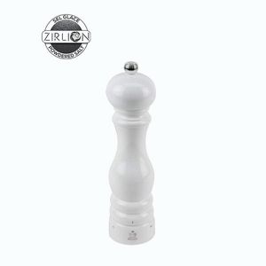 Peugeot Dřevěný mlýnek Paris na sůl u’Select Zirlion, 22 cm, bílý lak 2783400 obraz