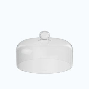 Villeroy & Boch Skleněný poklop k podnos na noze Manufacture Travertine, Ø 28 cm 11-3802-1872 obraz