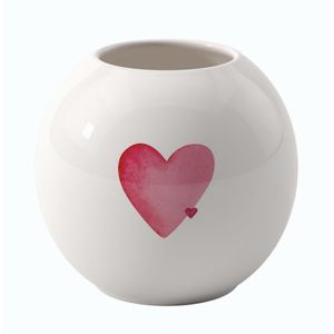 Villeroy & Boch Porcelánová váza se srdíčkem With Love, 11, 5 cm 10-1689-9265 obraz