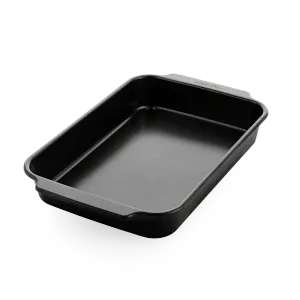 GreenPan Hluboký plech na pečení s nepřilnavým povrchem, Bistro, 33 × 23 cm, černá CC007772-001 obraz