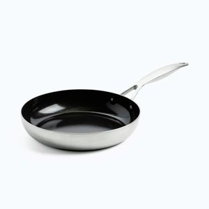 GreenPan Nerezová pánev s keramickým nepřilnavým povrchem, Geneva, Ø 24 cm CC004779-001 obraz