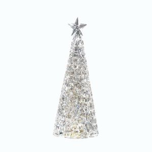 Villeroy & Boch LED světelná dekorace stromeček Glamor, 28 cm, stříbrná 72216 obraz
