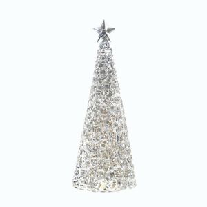 Villeroy & Boch LED světelná dekorace stromeček Glamor, 33 cm, stříbrná 72215 obraz