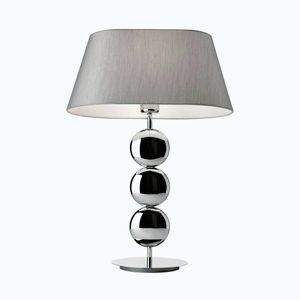 Villeroy & Boch Stolní lampa Sofia, 55 cm, stříbrná / béžová 96350 obraz