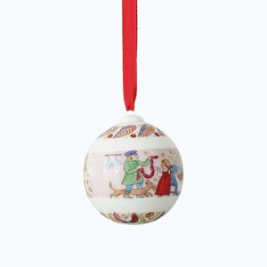 Rosenthal Porcelánová koule 2026, Vánoční hostina, Ø 6 cm 02252-722994-27940 obraz
