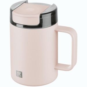 Zwilling Nerezový termohrnek s ouškem Thermo Plus, 0, 38 l, růžový 1034347 obraz