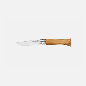 Opinel Zavírací nůž VRI N°06 Inox, 7 cm, rukojeť olivovník 002023 obraz