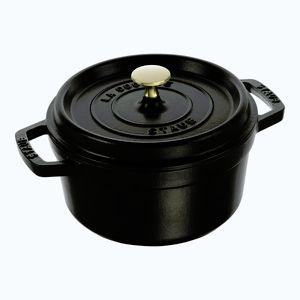 Staub Litinový hrnec s poklicí Cocotte, Ø 18 cm / 1, 7 l, černý 1004065 obraz