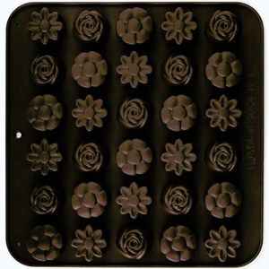 Banquet Formičky na čokoládu silikonové Culinaria Brown 21, 4x20, 6 cm obraz