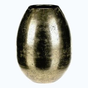 Kovová váza GOLDEN EGG, zlatá obraz