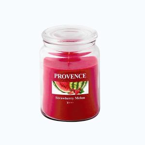 Vonná svíčka ve skle PROVENCE 95 hodin jahoda a meloun obraz