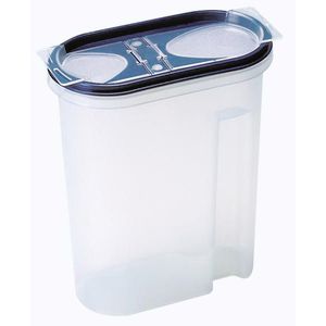 Plastová dóza s násypkou HEIDRUN 2500ml MIX barev obraz