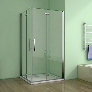 H K Obdélníkový sprchový kout MELODY R108, 100x80 se zalamovacími dveřmi včetně sprchové vaničky z litého mramoru SE-MELODYR108/SE-ROCKY-10080 obraz