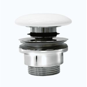 GSI umyvadlová výpust 5/4“, click-clack, keramická zátka, 5-65, bílá ExtraGlaze PCS11 obraz