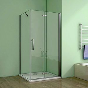 H K Obdélníkový sprchový kout MELODY B8 100x90 se zalamovacími dveřmi SE-MELODYB810090 obraz
