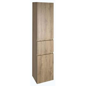 AQUALINE ALTAIR vysoká skříňka s košem 40x184x31cm, levá, dub emporio AI485L obraz