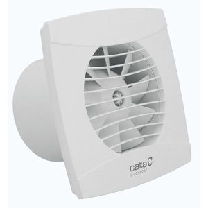 CATA UC-12 TH koupelnový ventilátor axiální s automatem, 12W, potrubí 120, bílá 01300200 obraz