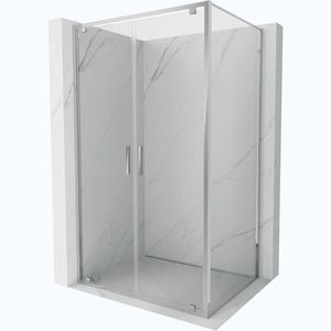 MEXEN/S Exo sprchový kout dveře křídlové 90 x 70, transparent, chrom 8182-090-070-01-00 obraz