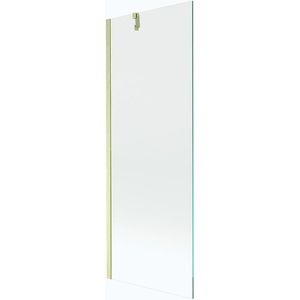 MEXEN/S Next vanová zástěna FIX 70 x 150, transparent, zlatá kartáčovaná 895-070-000-00-00-55 obraz