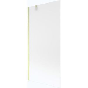 MEXEN/S Next vanová zástěna FIX 90 x 150, dekor, zlatá kartáčovaná 895-090-000-00-30-55 obraz