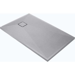 DEANTE Correo šedá metalic Granitová sprchová vanička, obdélníková, 120x90 cm KQR_S43B obraz