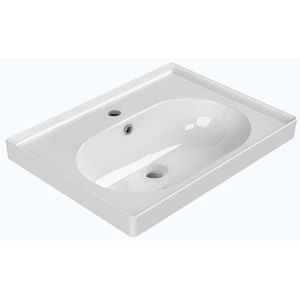 SAPHO BRAND keramické umyvadlo 60x45cm, bílá TU0428 obraz