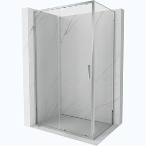 MEXEN/S Exo sprchový kout, posuvné dveře 105 x 70, transparent, chrom 8151-105-070-01-00 obraz