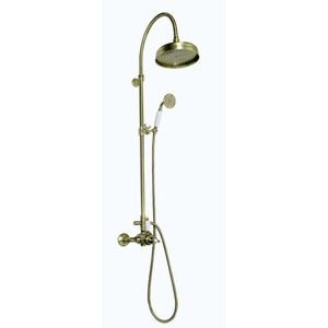 SAPHO ANTEA sprchový sloup s termostatickou baterií, bronz SET046 obraz