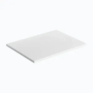 OMNIRES Sprchová vanička AQUAROCK kompozit, protiskluzová, obdélníková 90 x 120 cm, bílá mat AQUAROCK90-120BM obraz