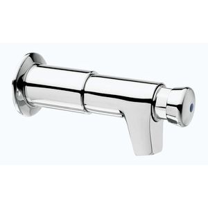 SILFRA QUIK samouzavírací prodloužený nástěnný ventil pro umyvadlo, chrom QK24051 obraz