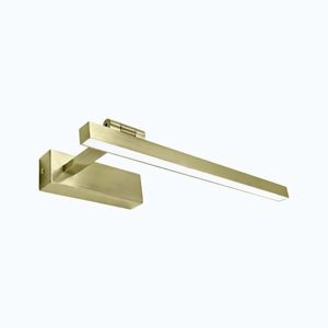 REA Koupelnové nástěnné LED svítidlo SWE031-1W 40cm Brush Gold OSW-20130 obraz
