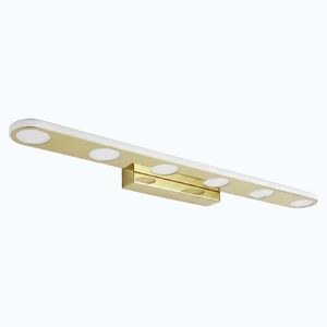 REA Koupelnové nástěnné LED svítidlo SWE057-W GOLD OSW-20157 obraz