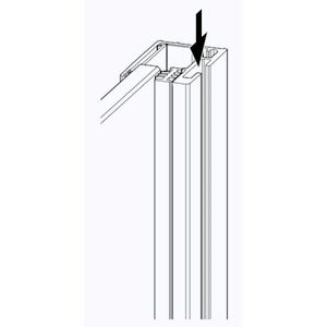 HUPPE Profil Hüppe Select+ černá SL3101123 SL3101123 obraz
