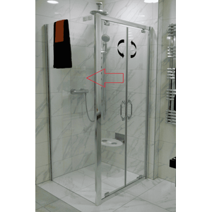HUPPE Boční zástěna ke sprchovým dveřím 90 cm Hüppe Next 140505.069.322 140505.069.322 obraz