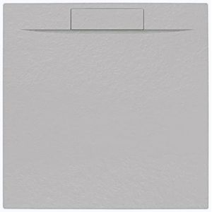 Sprchová vanička čtvercová SAT Fusion 90x90 cm litý mramor Gris Perla SATFU9090GRP SATFU9090GRP obraz