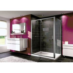 HUPPE Sprchové dveře 120 cm a boční stěna 90 cm Hüppe Next SIKONEXTD2120STE90 SIKONEXTD2120STE90 obraz