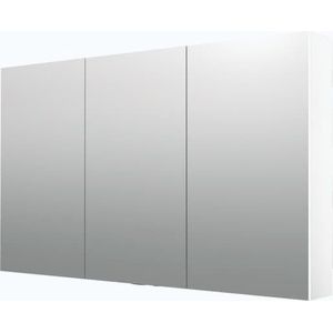 Zrcadlová skříňka Naturel 120x72 cm lamino bílá lesklá GALCA1120BL GALCA1120BL obraz