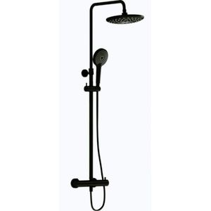 Sprchový systém VITRA s termostatickou baterií černá mat A4720536EXP A4720536EXP obraz